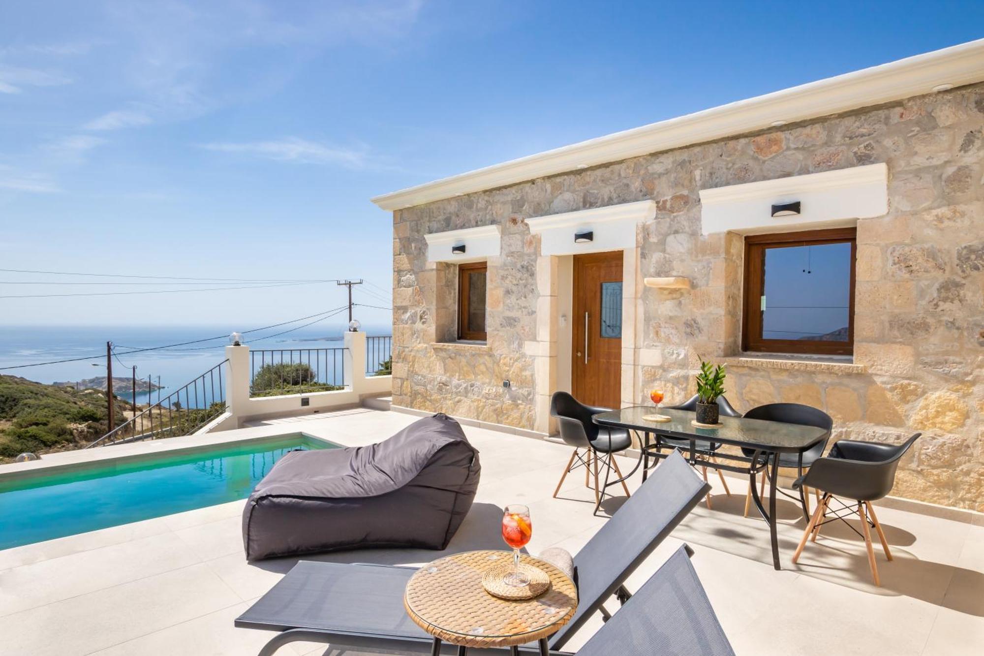Lithos Luxury Pool Villa Karpathos Exterior foto