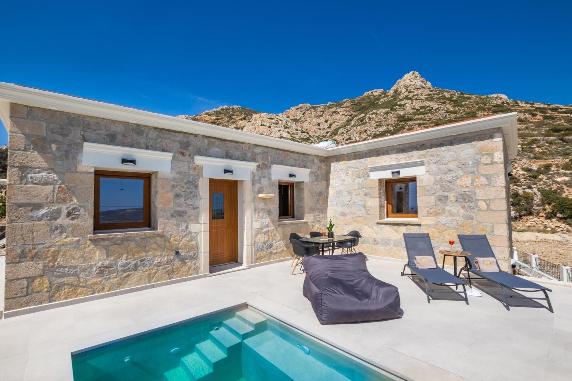 Lithos Luxury Pool Villa Karpathos Exterior foto